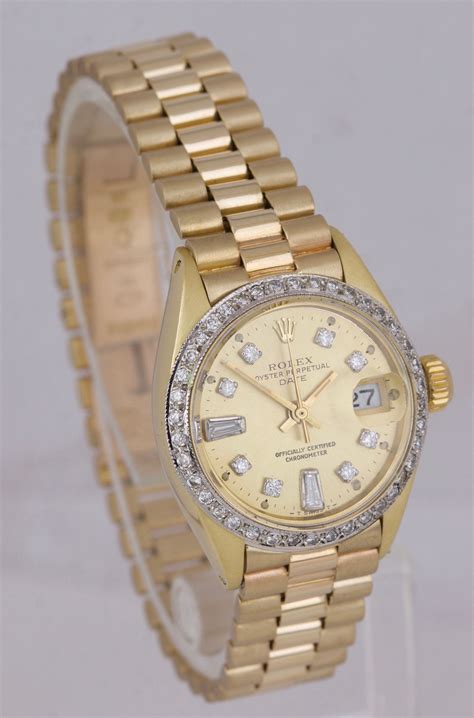 womens rolex diamond bezel|rolex female with diamonds.